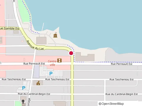 Location of Renovation Cadastrale at 176 avenue du Lac, Rouyn-Noranda