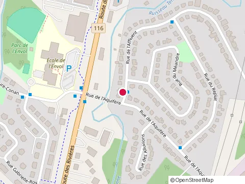 Location of Rénovation Dg at 284 Rue du Méandre, Lévis