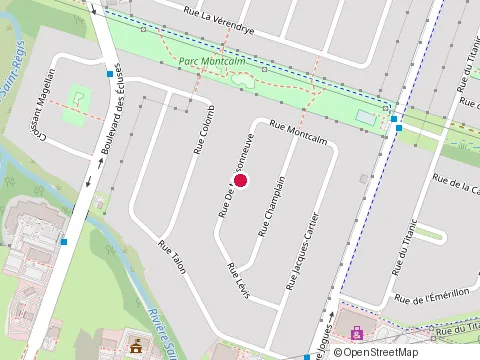 Location of Rénovation Djs at 1340 Rue de Maisonneuve, Sainte-Catherine