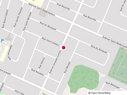 Location of Rénovation Dt at 170 Rue St Viateur, Matane