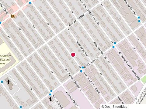 Location of Rénovation Empire at 10762 avenue l'Archevêque, Montréal-Nord
