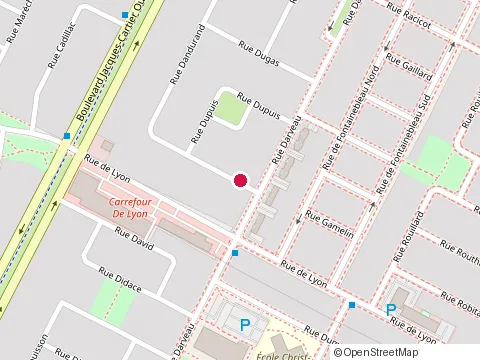 Location of Rénovation et Maintenance R.M.C at 507 Rue Dandurand, Longueuil