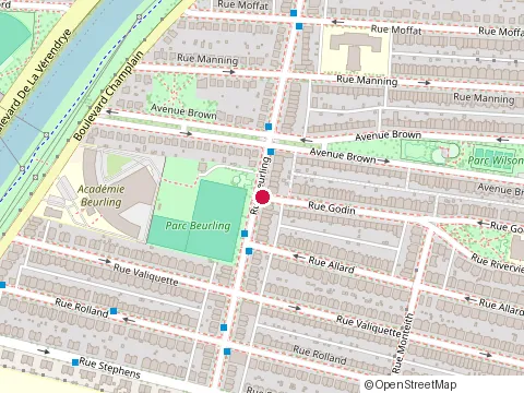 Location of Renovation Goyette Inc at 1190 Rue Godin, Verdun