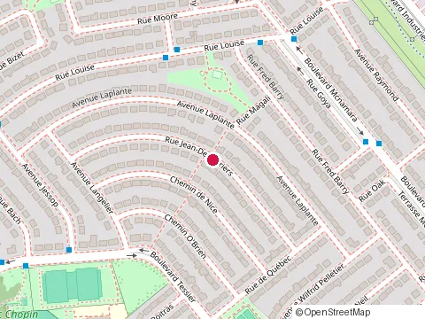 Location of Rénovation Jt at 2047 Rue Jean-Deslauriers, Laval