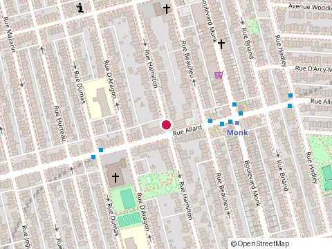 Location of Renovation Jubinville Inc at 6525 Rue Hamilton, Montréal