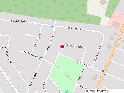 Location of Renovation l Belanger Inc at 1 Rue des Écureuils, Mercier
