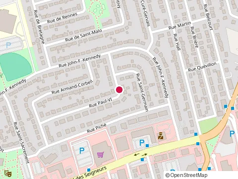 Location of Renovation Lauzon at 666 Rue Paul-Vi, Terrebonne