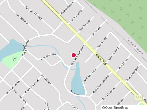 Location of Renovation Levidence Inc at 33 Rue de Chambord, Saint-Lin-Laurentides