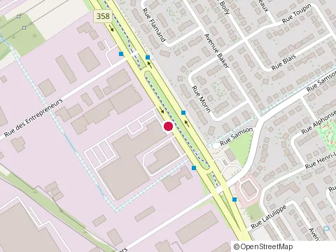 Location of Rénovation M.d.R. Inc at 615 Bd Pierre-Bertrand #120, Québec