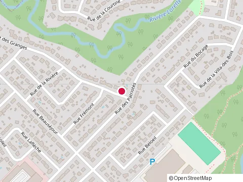 Location of Rénovation Marcel Auclair at Rue des Granges 1911, L'Ancienne-Lorette