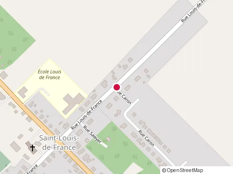 Location of Rénovation Mario Gagnon at 1720 Caron Rue, Trois-Rivières