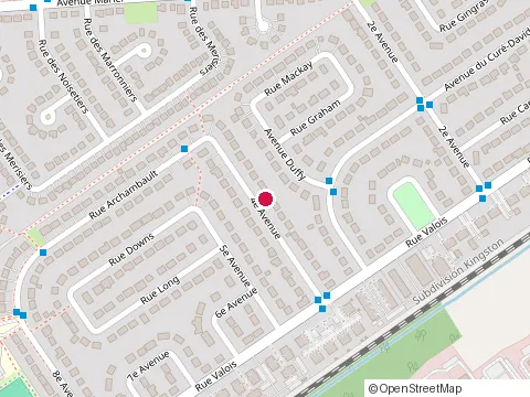 Location of Rénovation Marleau at 205 4E Avenue, Vaudreuil-Dorion