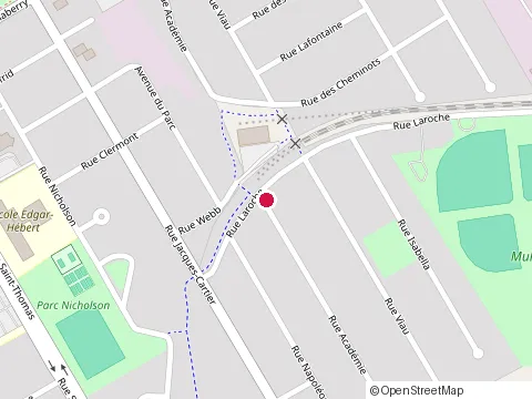 Location of Renovation Ml. at 196 Rue Academie, Salaberry-de-Valleyfield