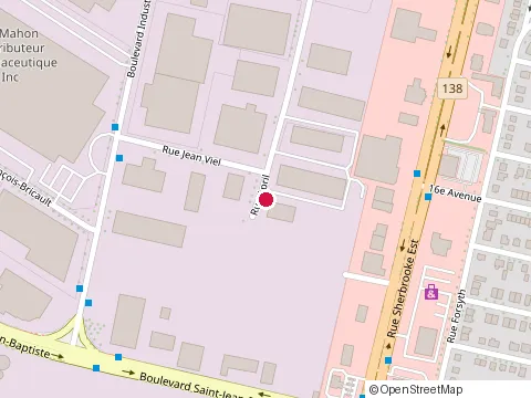 Location of Renovation Moderno at 12316 Rue April, Pointe-aux-Trembles
