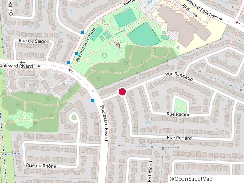 Location of Rénovation Montana at 8155 Rue Renard, Brossard
