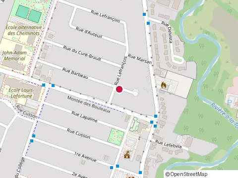 Location of Rénovation Mosaico at 7 Rue Barbeau, Delson