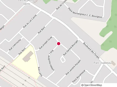 Location of Rénovation Ndb at 1620 Rue l.-Auguste-Hébert, Trois-Rivières