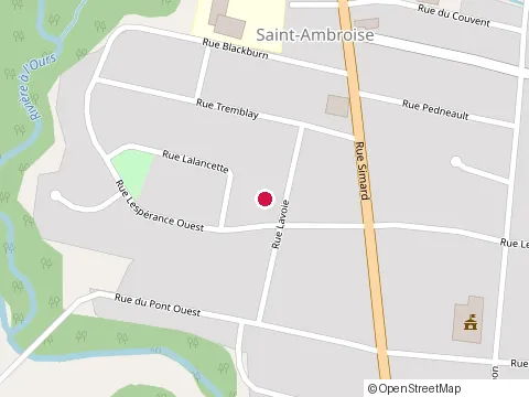 Location of Renovation Normand Maltais Inc at 77 Rue Lesperance O, Saint-Ambroise