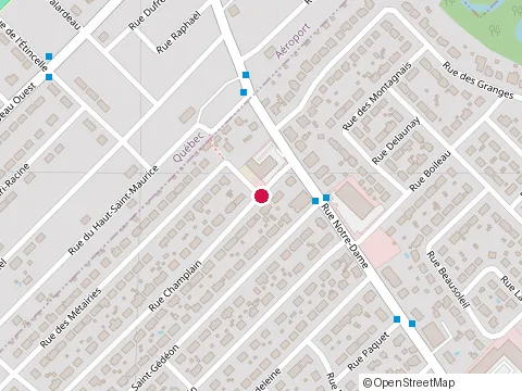 Location of Renovation Nouvelle Dimension at 1421 Rue des Metairies, L'Ancienne-Lorette