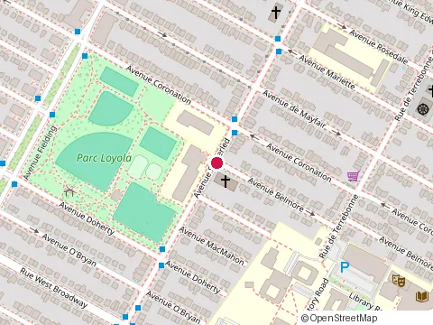 Location of Renovation Orsini Inc at 4590 avenue Belmore, Montréal