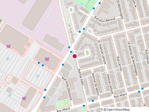 Location of Renovation P Martin Construction at 6716 avenue Irwin, Montréal