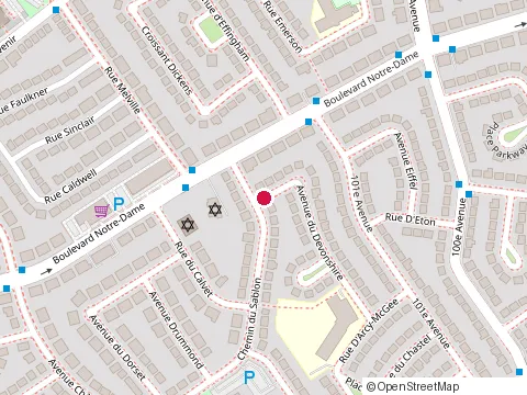 Location of Rénovation P. Wizman at 818 avenue du Devonshire, Laval