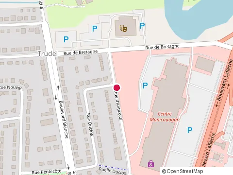 Location of Renovation Pb at 1451 Rue Duclos, Baie-Comeau