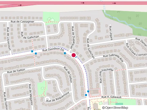 Location of Renovation Pm Construction at 505 Rue Davidson E, Gatineau
