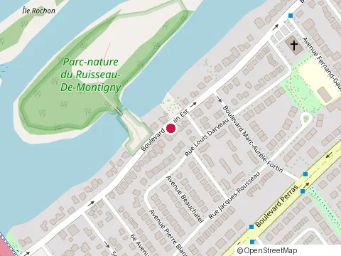 Location of Rénovation Pro M.V. at 7360 Boulevard Gouin E, Montréal