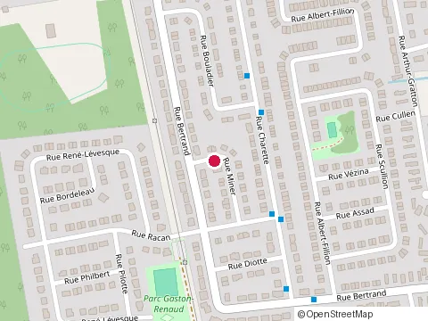 Location of Renovation Pro-X at 23 Rue Miner, Gatineau