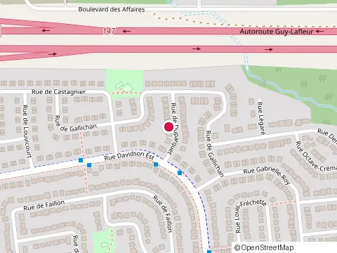 Location of Renovation R N at 127 Rue de Gallichan, Gatineau