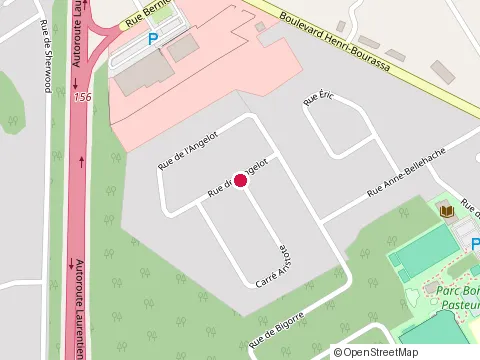 Location of Rénovation Roberge et Fils at 106 Carr Aristote, Québec