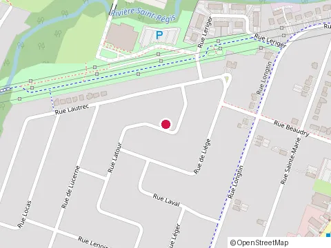 Location of Renovation Robert des at 47 Rue Lautrec, Saint-Constant