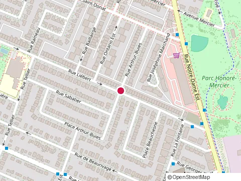 Location of Renovation Sg at 8375 Rue Arthur-Buies, Montréal
