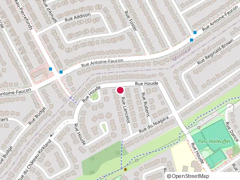 Location of Rénovation Sonic at 4 Rue Rubens, Kirkland