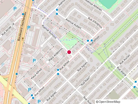 Location of Rénovation Stéphane Levac at 2525 avenue Aumont, Brossard