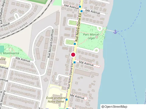 Location of Renovation Supreme at 14569 Notre-Dame E, Pointe-aux-Trembles