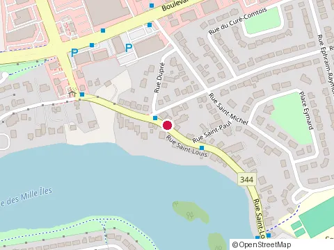 Location of Rénovation Terrebonne d. d. at 1063 Rue Saint-Louis, Terrebonne