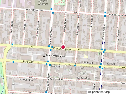 Location of Renovation Toufic Loubos at 3915 Rue Newmarch, Verdun