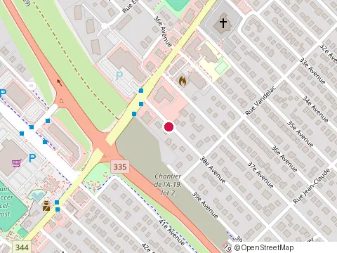 Location of Rénovations 100% J Y l at 34 38E Avenue, Bois-des-Filion