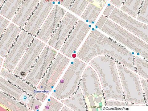 Location of Renovations Amerald at 4865 Queen Mary Rd, Montréal