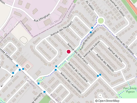 Location of Rénovations Concept Plus at 101 Place des Dunes, Bois-des-Filion