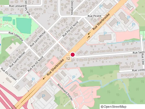 Location of Renovations des Cantons de at 83 Rue Saint-Jacques O, Magog