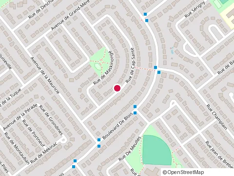 Location of Rénovations Forcha Inc. at 2285 Rue de Cap-Santé, Laval
