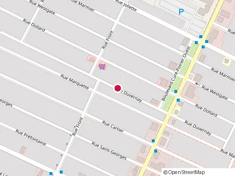 Location of Rénovations G4 at 1835 Rue Duvernay, Longueuil