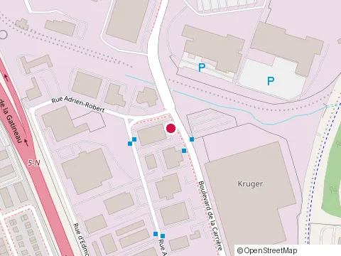 Location of Renovations Gatineau at 171 Rue Jean-Proulx, Gatineau