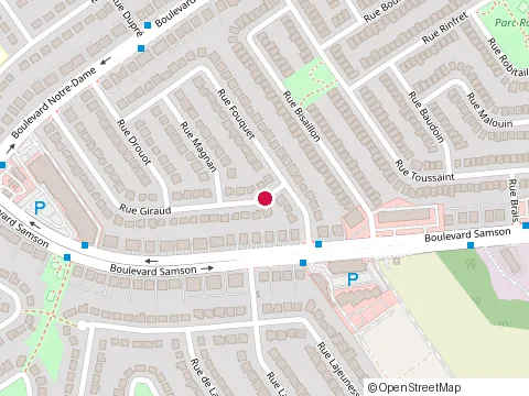 Location of Rénovations Mg Pro Laval at 509 Rue Fouquet, Laval