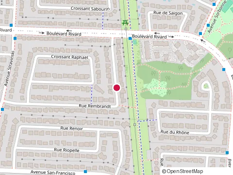 Location of Renovations Ms at 1045 Rue Rembrandt, Brossard