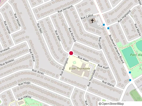Location of Rénovations Polmor Inc at 4319 Rue Alain, Pierrefonds