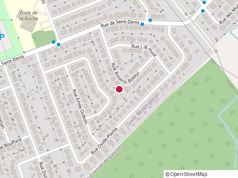 Location of Renovations Stephane Asselin at 1652 de Saint-Denis Rue, Levis